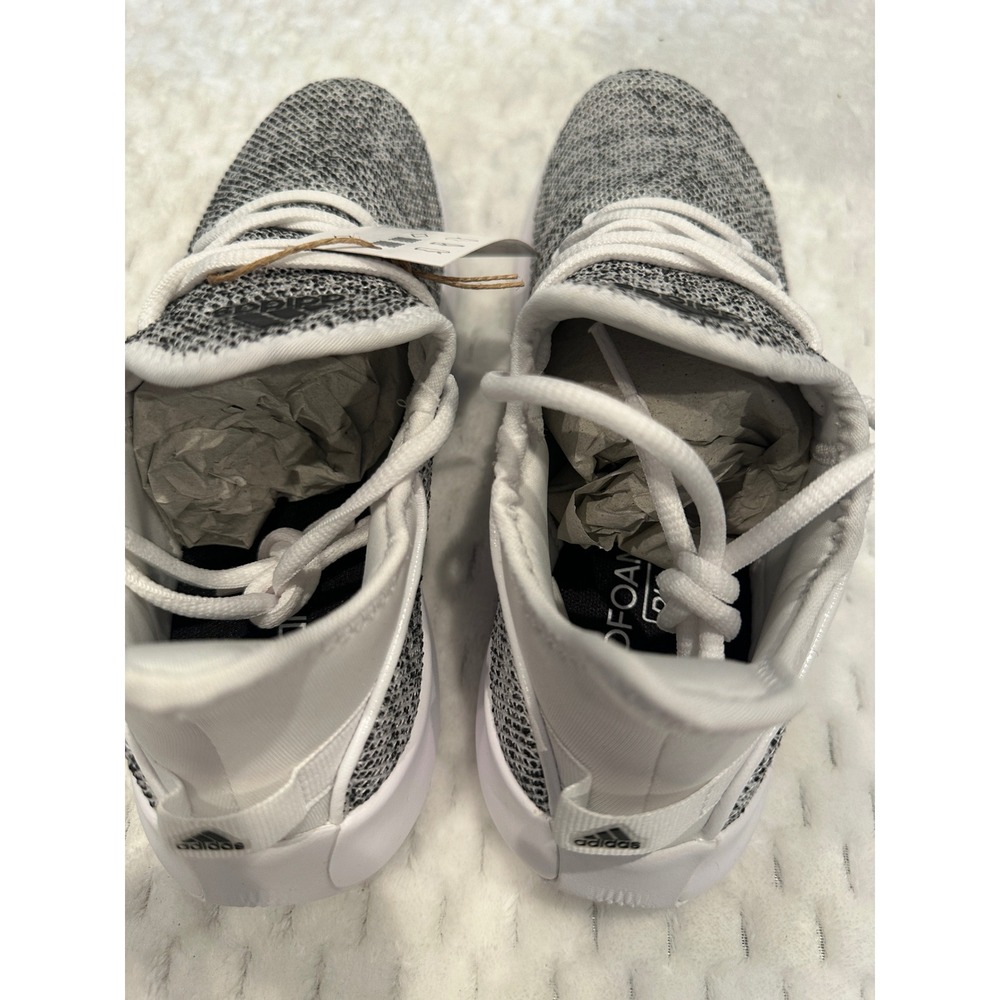 Adidas Cloudfoam Pure SPW Womens Running Shoes White Black IF3393 Size 7 NEW - Picture 4 of 10